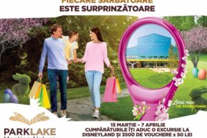 De Paste vopsim oua rosii la ParkLake Shopping Center si mergem in excursie la Disneyland!